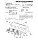 ELECTRICAL CONNECTOR HAVING INSULATIVE HOUSING FOR TWO ROWS OF TERMINALS diagram and image