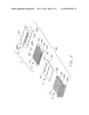 ELECTRICAL CONNECTOR HAVING INSULATIVE HOUSING FOR TWO ROWS OF TERMINALS diagram and image