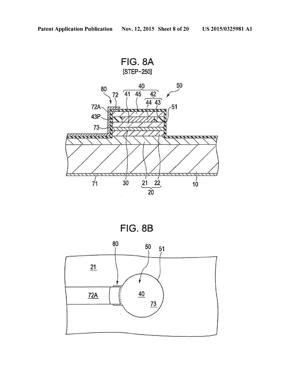 LIGHT-EMITTING ELEMENT AND METHOD FOR MANUFACTURING THE SAME - diagram, schematic, and image 09