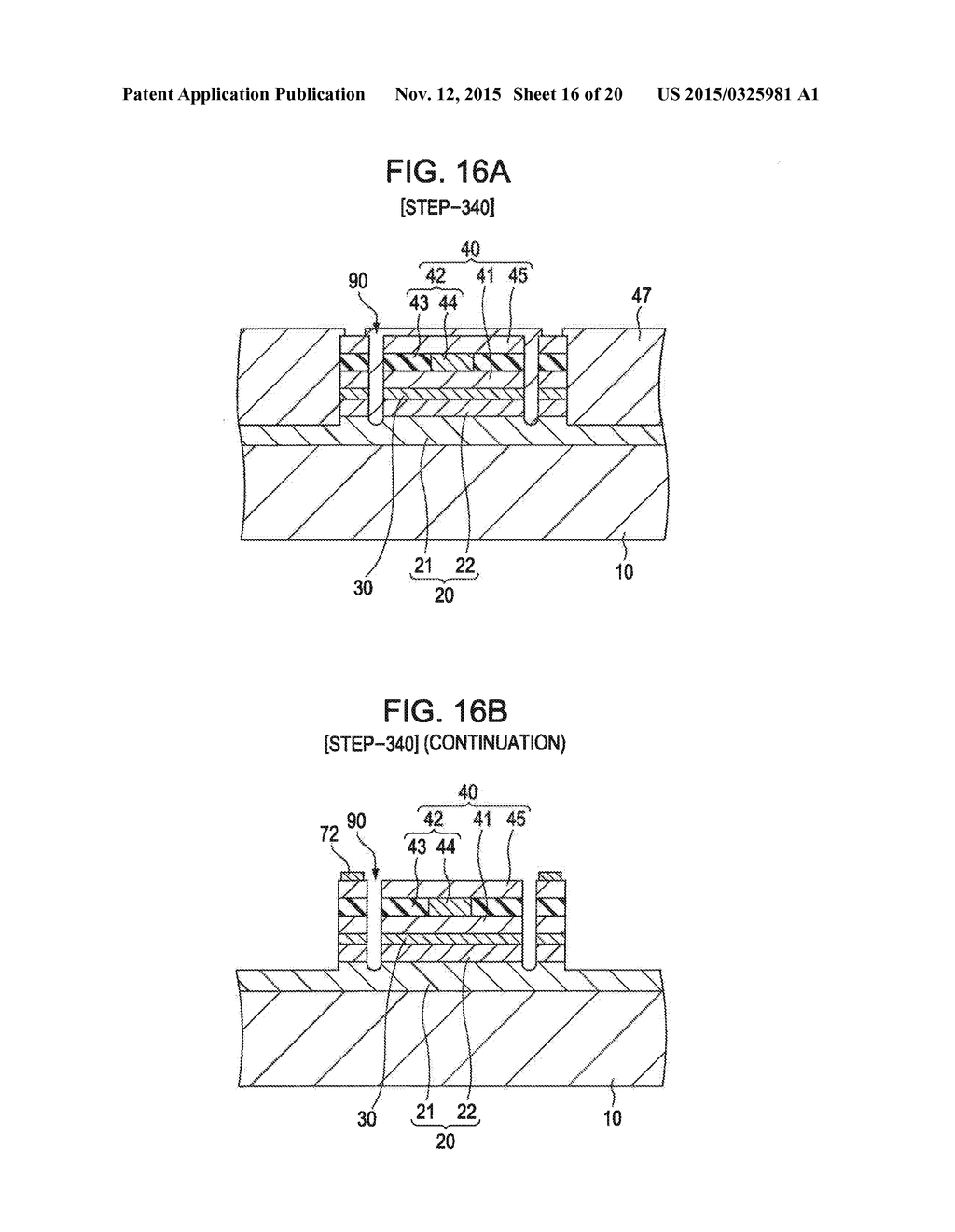 LIGHT-EMITTING ELEMENT AND METHOD FOR MANUFACTURING THE SAME - diagram, schematic, and image 17