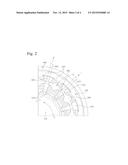 COOLING STRUCTURE FOR MOTOR diagram and image