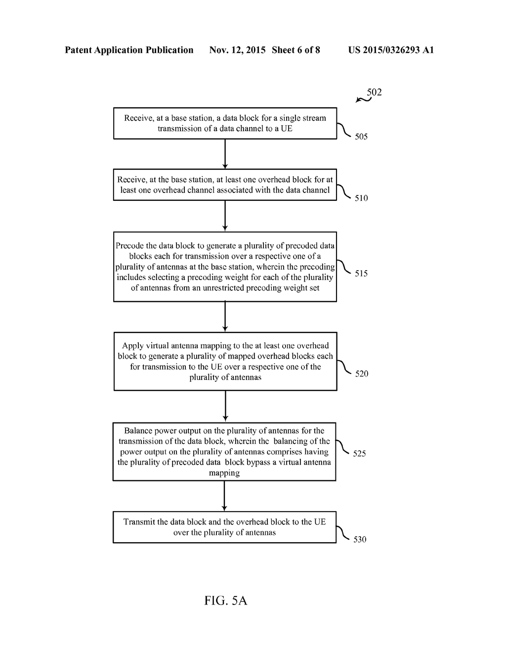 HYBRID VIRTUAL ANTENNA MAPPING FOR MULTIPLE-INPUT MULTIPLE-OUTPUT SYSTEM - diagram, schematic, and image 07