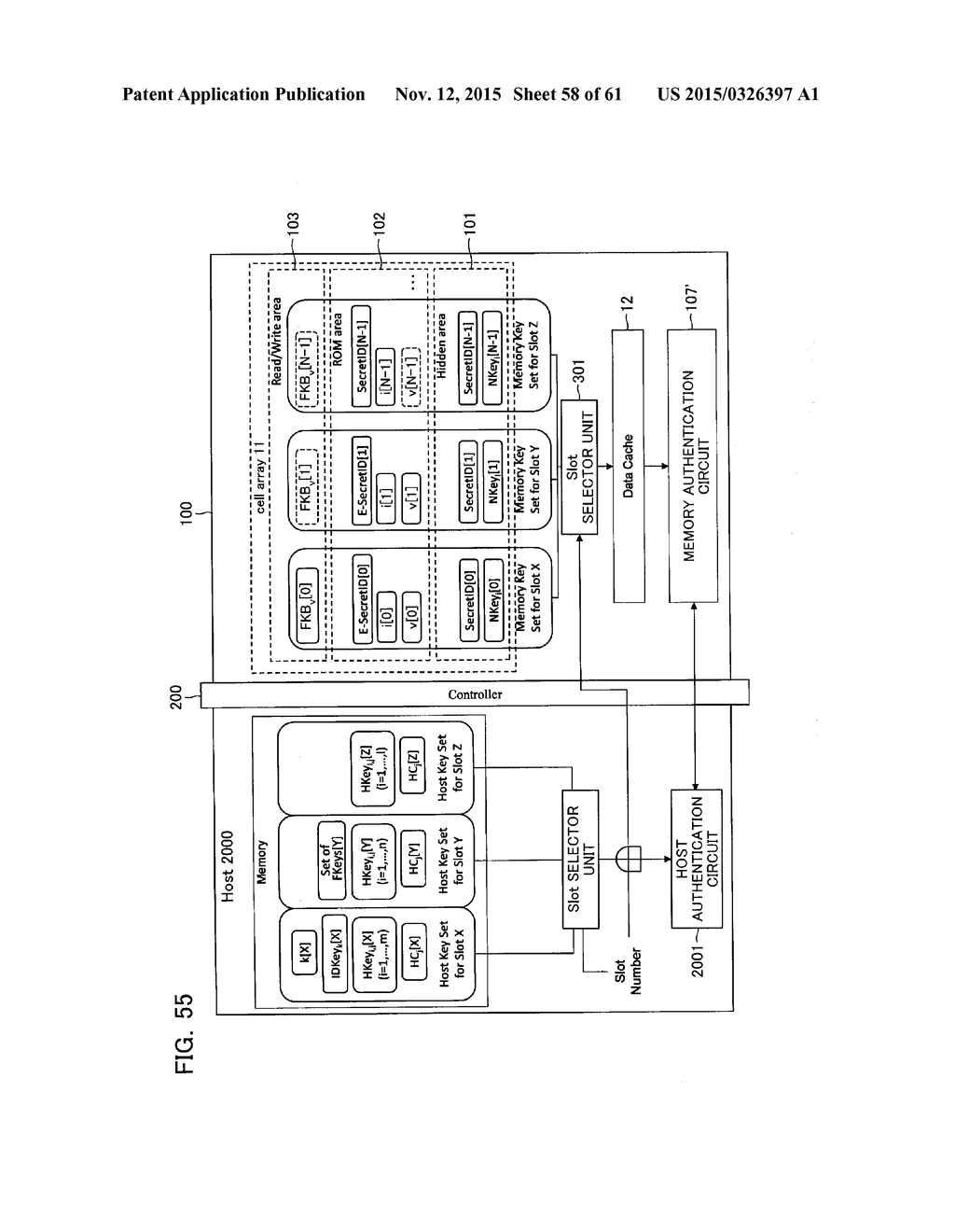 HOST DEVICE AND AUTHENTICATION METHOD FOR HOST DEVICE - diagram, schematic, and image 59