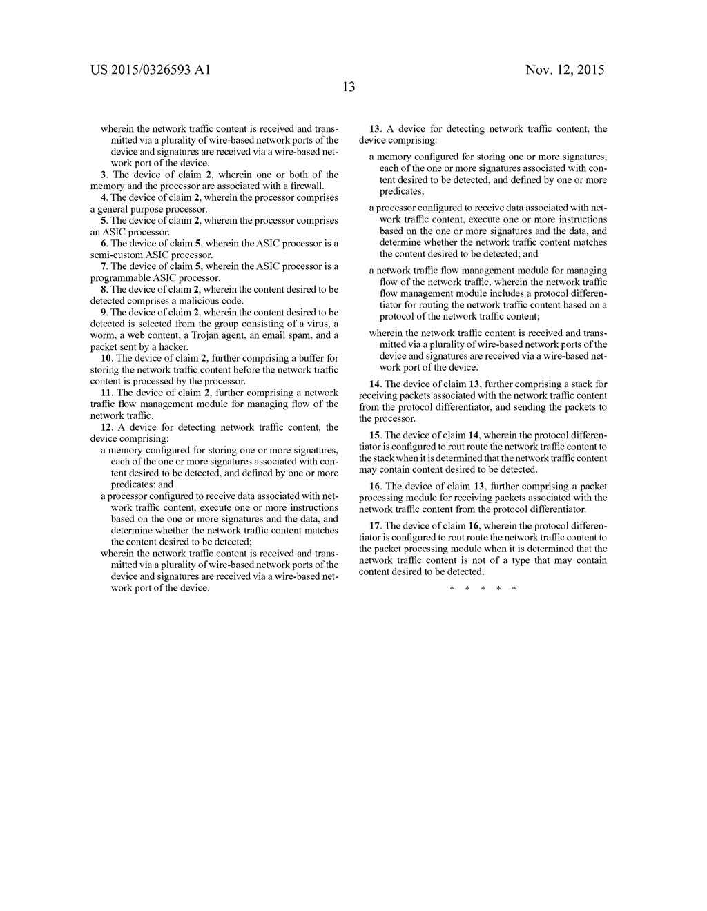 DETECTING NETWORK TRAFFIC CONTENT - diagram, schematic, and image 23