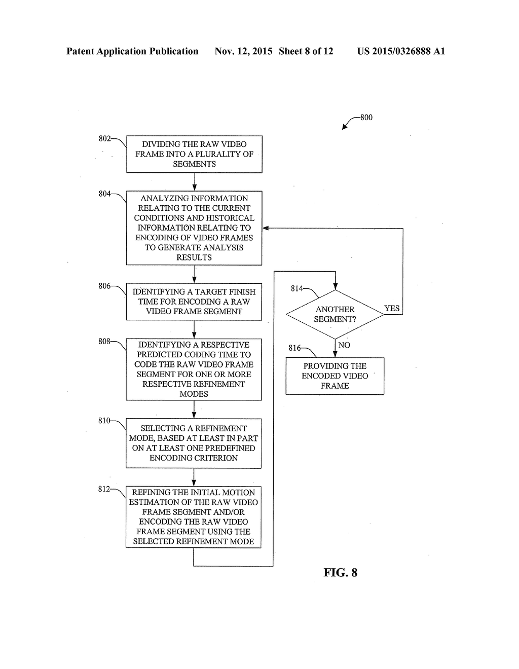 ENCODING TIME MANAGEMENT IN PARALLEL REAL-TIME VIDEO ENCODING - diagram, schematic, and image 09