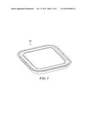 Miniature low profile speaker and case assembly diagram and image