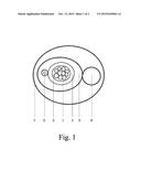 Electroluminescent earphone with bending-resistance and high-brightness diagram and image