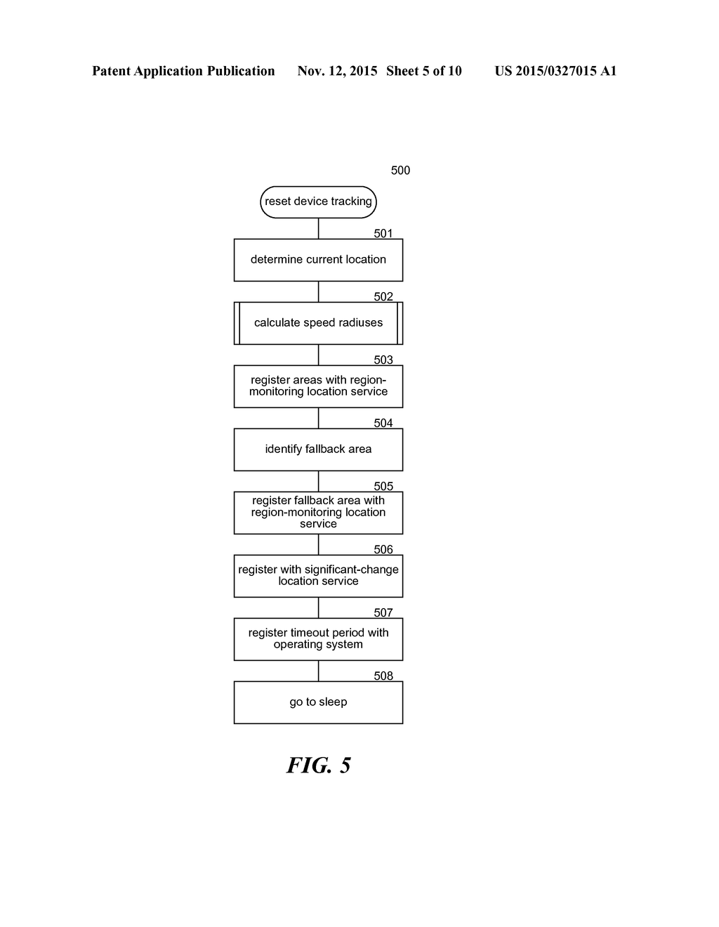 LOCATION TRACKING BASED ON OVERLAPPING GEO-FENCES - diagram, schematic, and image 06