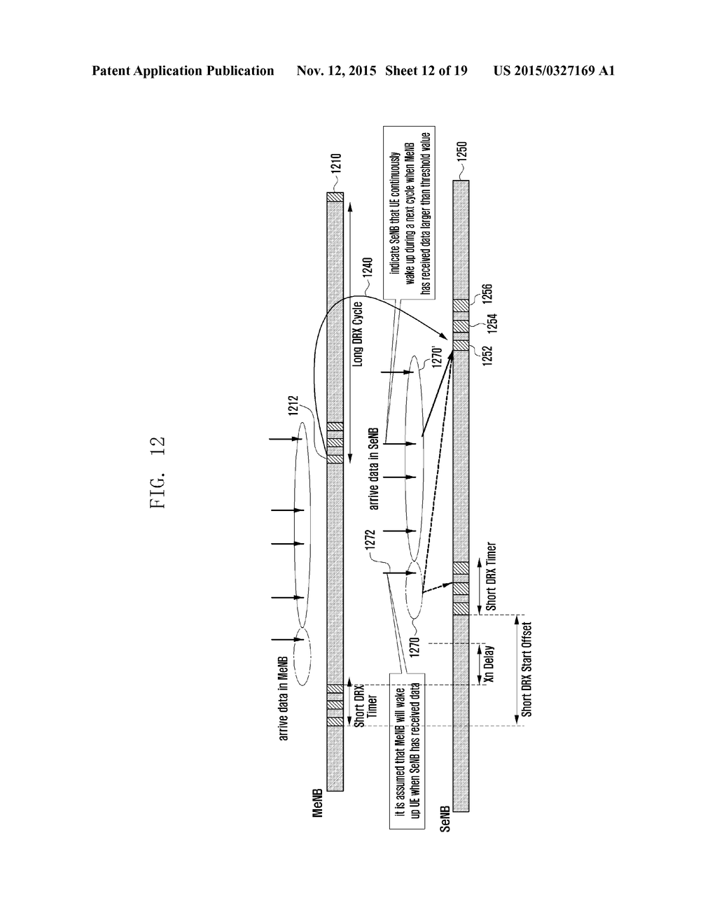 METHOD, USER EQUIPMENT AND BASE STATION FOR CONTROLLING DISCONTINUOUS     RECEPTION (DRX) IN WIRELESS COMMUNICATION SYSTEM - diagram, schematic, and image 13