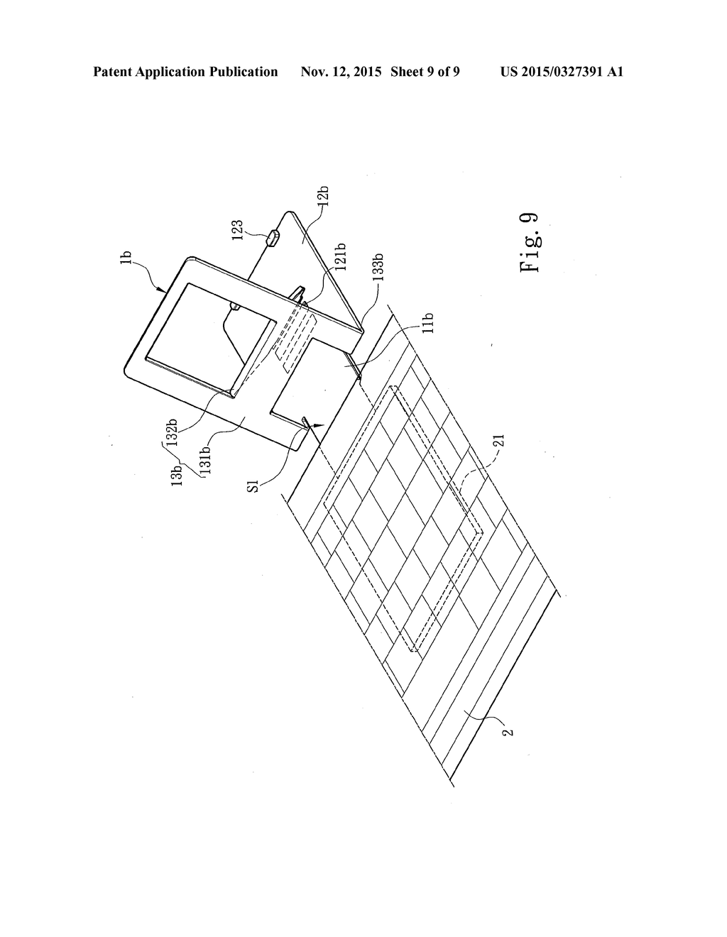 SUPPORT RACK FOR WIRELESS ELECTRONIC DEVICES - diagram, schematic, and image 10