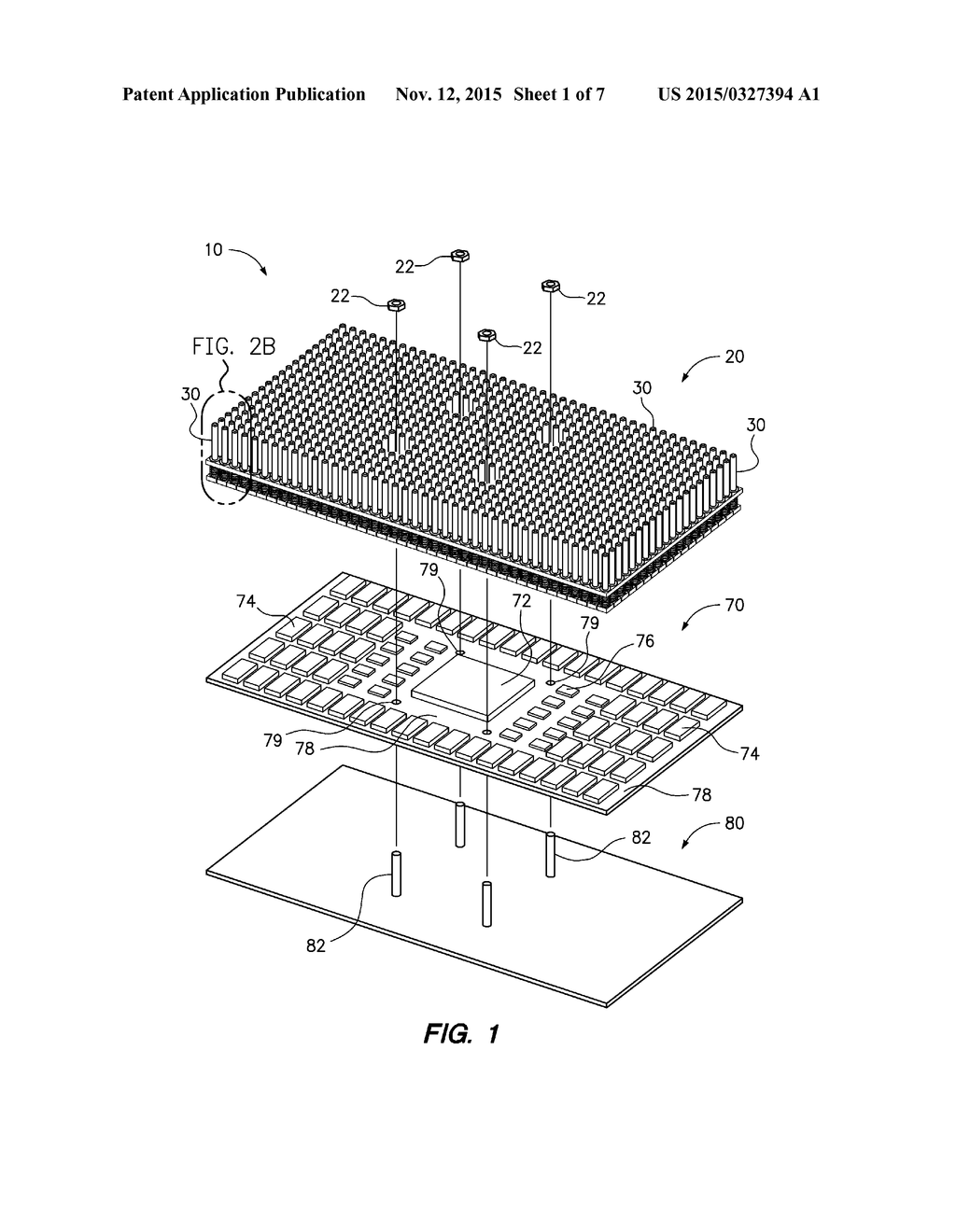 MULTI-COMPONENT HEATSINK WITH SELF-ADJUSTING PIN FINS - diagram, schematic, and image 02