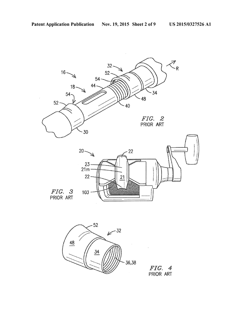 Handle System for Fishing Rod - diagram, schematic, and image 03