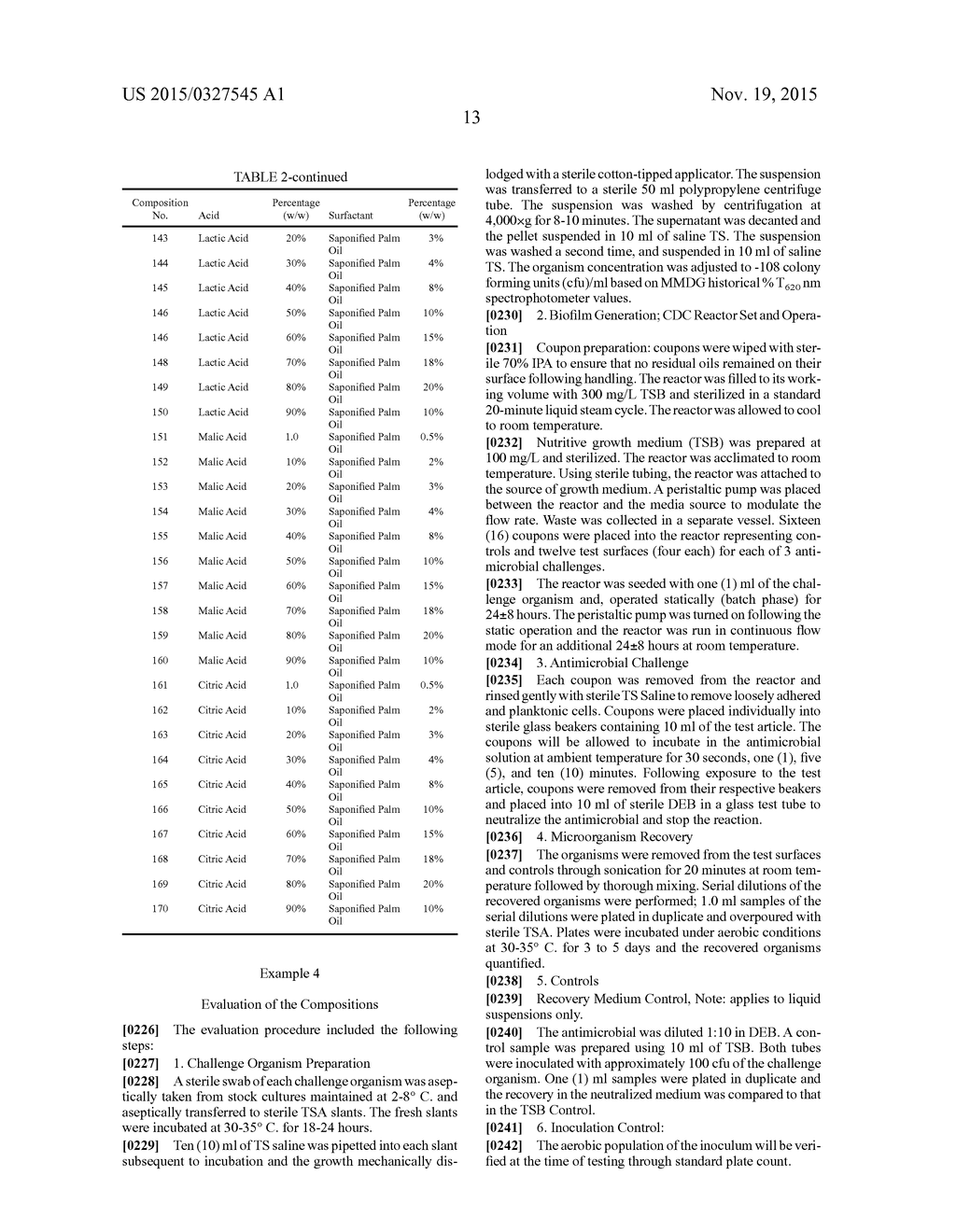 METHODS AND COMPOSITIONS FOR CLEANING AND DISINFECTING SURFACES - diagram, schematic, and image 17