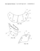 CAP WITH A BILL HAVING UPPER AND LOWER PORTIONS DISPLAYING INFORMATION     WHEN SPACED-APART diagram and image