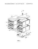 Modular Food Holding Cabinet Having Individually Configurable Food Holding     Units diagram and image