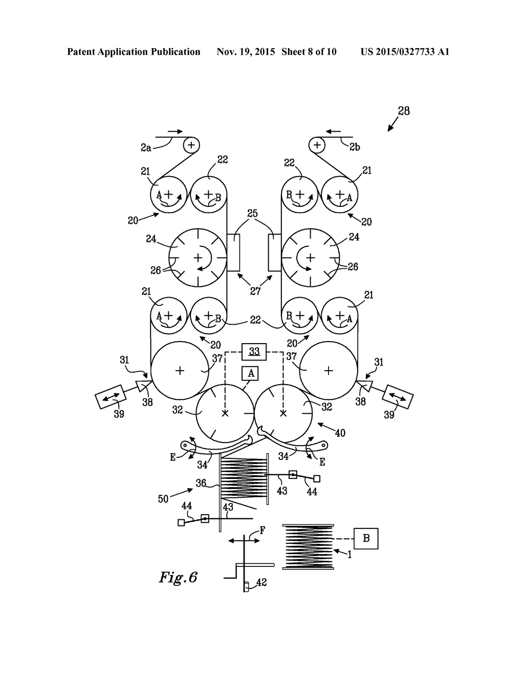 STACK OF FOLDED WEB MATERIAL FOR HYGIENE PRODUCTS - diagram, schematic, and image 09