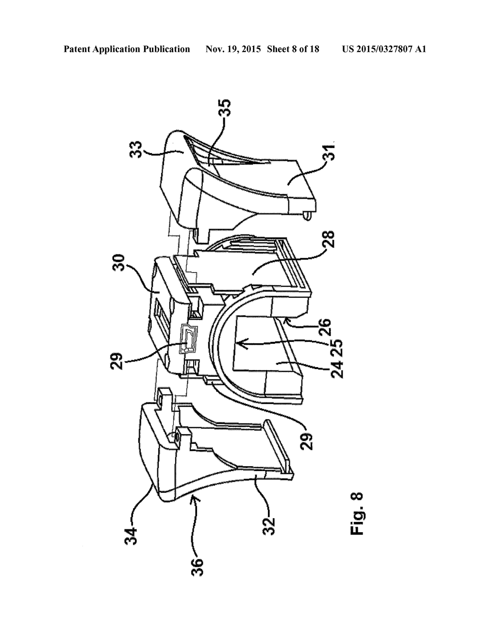 DEVICE AND METHOD FOR MONITORING COMPRESSIONS AT A CARDIAC MASSAGE - diagram, schematic, and image 09