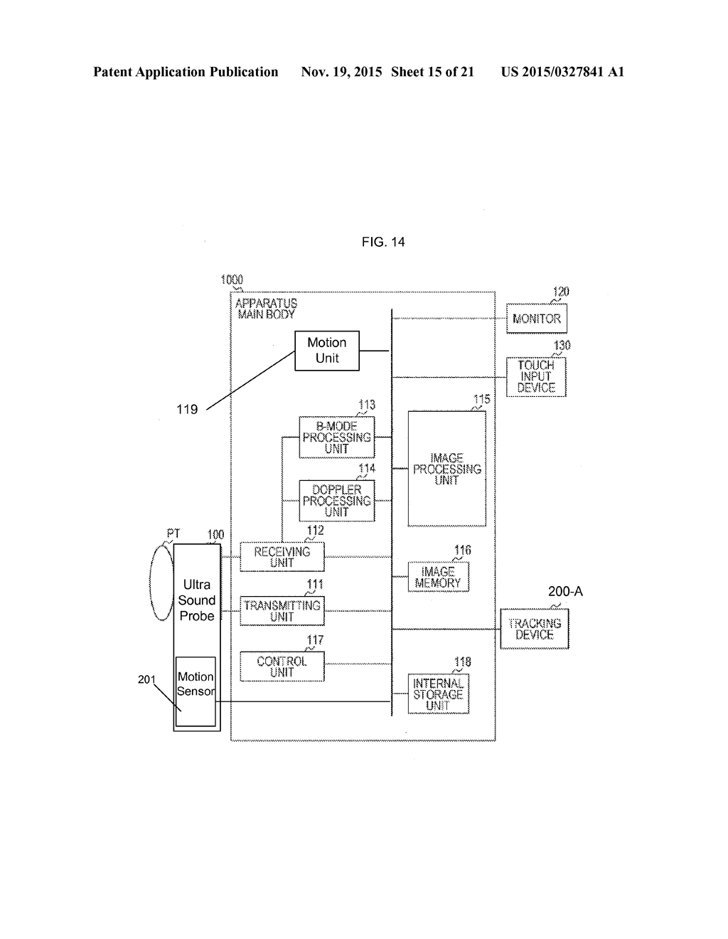 TRACKING IN ULTRASOUND FOR IMAGING AND USER INTERFACE - diagram, schematic, and image 16