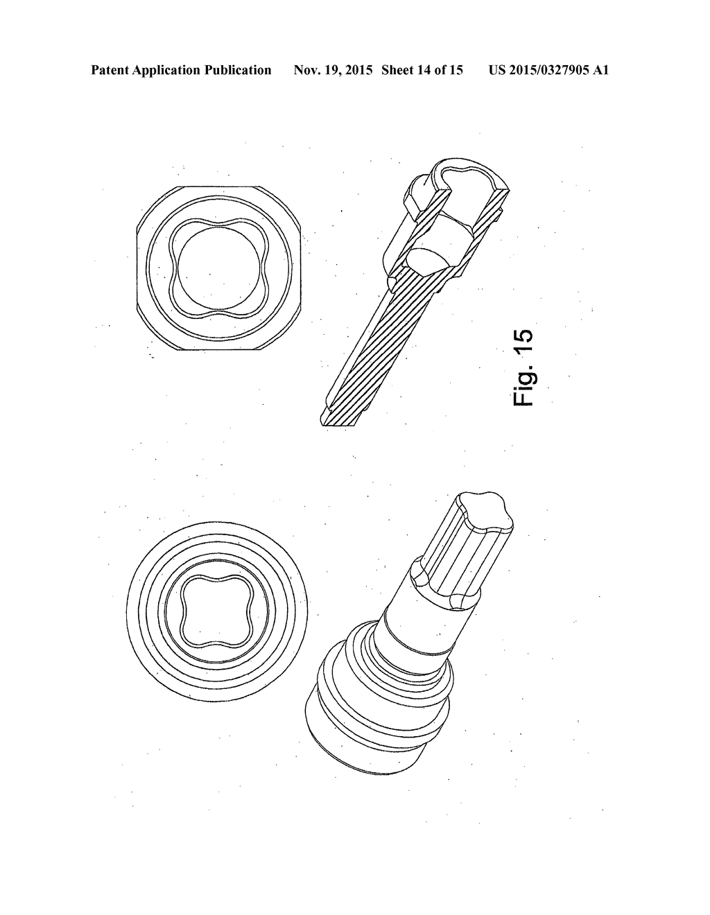 SURGICAL, TORQUE-TRANSFERRING INSTRUMENT INCLUDING AN ASSOCIATED TOOL - diagram, schematic, and image 15