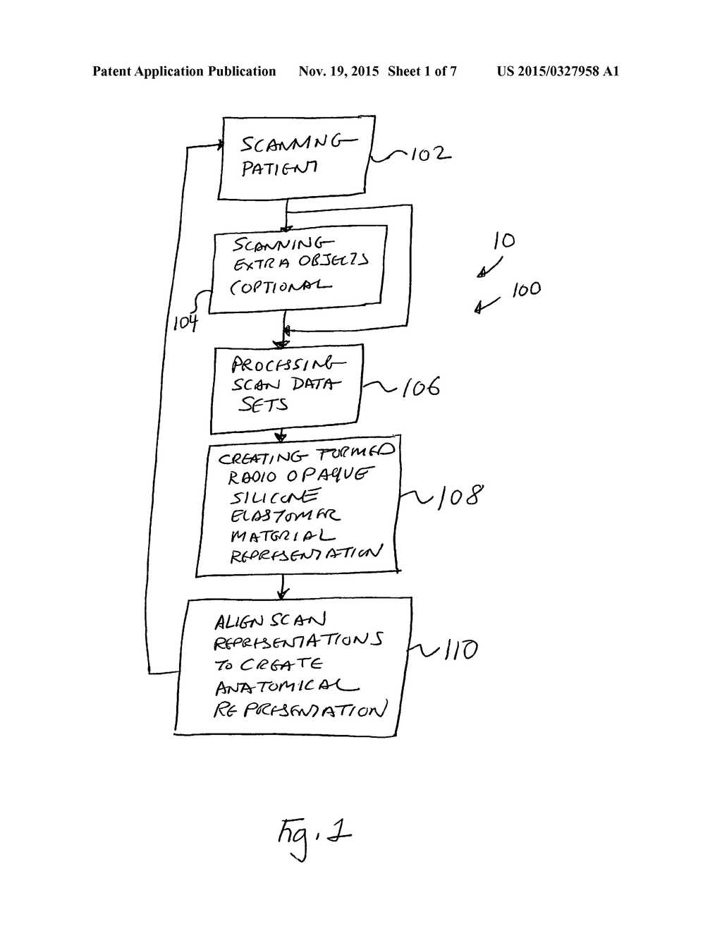 METHOD FOR CREATING A VIRTUAL ORAL-MAXILLOFACIAL ANATOMICAL REPRESENTATION - diagram, schematic, and image 02