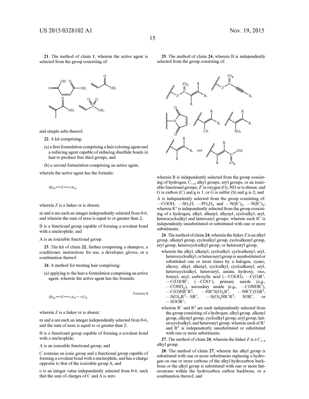 Keratin Treatment Formulations and Methods - diagram, schematic, and image 16