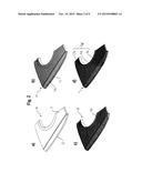 METHOD AND DEVICE FOR MANUFACTURING THREE-DIMENSIONAL FIBER FABRICS AND     COMPONENT PREFORMS MADE OF FIBRES IN TWO STEPS diagram and image