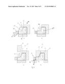 METHOD AND DEVICE FOR MANUFACTURING THREE-DIMENSIONAL FIBER FABRICS AND     COMPONENT PREFORMS MADE OF FIBRES IN TWO STEPS diagram and image