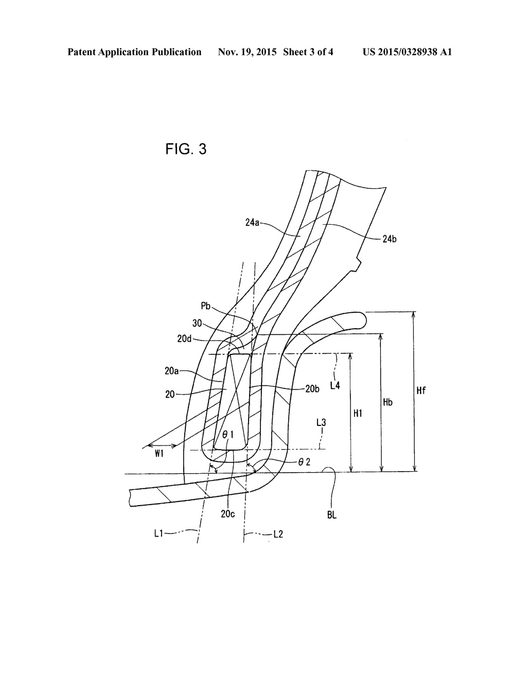 PNEUMATIC TIRE - diagram, schematic, and image 04