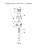 FLEXIBLE REINFORCED TIRE VALVE diagram and image