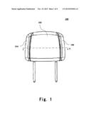 EXTENDABLE COMFORT HEADREST diagram and image