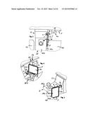 Device for retaining flat, approximately rectangular appliances such as     tablet computers or mobile telephones in the interior of a motor vehicle diagram and image