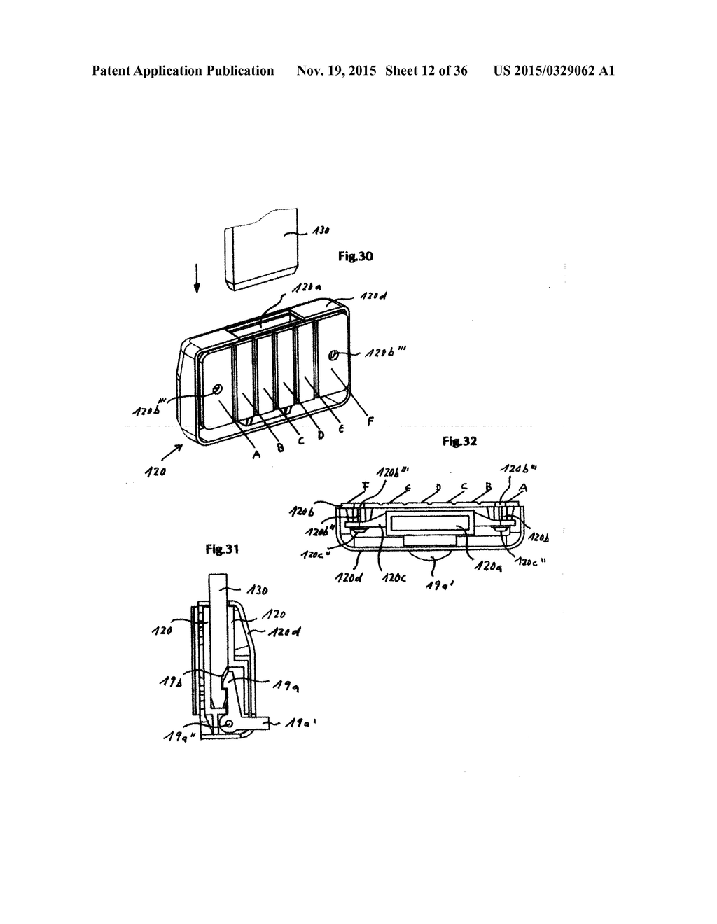 Device for retaining flat, approximately rectangular appliances such as     tablet computers or mobile telephones in the interior of a motor vehicle - diagram, schematic, and image 13