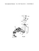 Device for retaining flat, approximately rectangular appliances such as     tablet computers or mobile telephones in the interior of a motor vehicle diagram and image