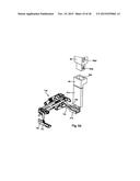 Device for retaining flat, approximately rectangular appliances such as     tablet computers or mobile telephones in the interior of a motor vehicle diagram and image