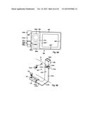 Device for retaining flat, approximately rectangular appliances such as     tablet computers or mobile telephones in the interior of a motor vehicle diagram and image