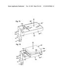 Device for retaining flat, approximately rectangular appliances such as     tablet computers or mobile telephones in the interior of a motor vehicle diagram and image