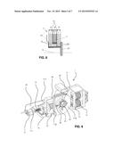 BRAKE DEVICE FOR A TRAVEL BODY OF AN ELEVATOR SYSTEM diagram and image