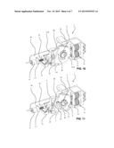 BRAKE DEVICE FOR A TRAVEL BODY OF AN ELEVATOR SYSTEM diagram and image