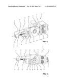 BRAKE DEVICE FOR A TRAVEL BODY OF AN ELEVATOR SYSTEM diagram and image