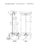 ESCALATOR OR MOVING WALKWAY WITH A TRANSPARENT BALUSTRADE diagram and image