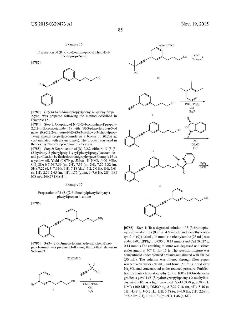 ALKYNYL PHENYL DERIVATIVE COMPOUNDS FOR TREATING OPHTHALMIC DISEASES AND     DISORDERS - diagram, schematic, and image 100