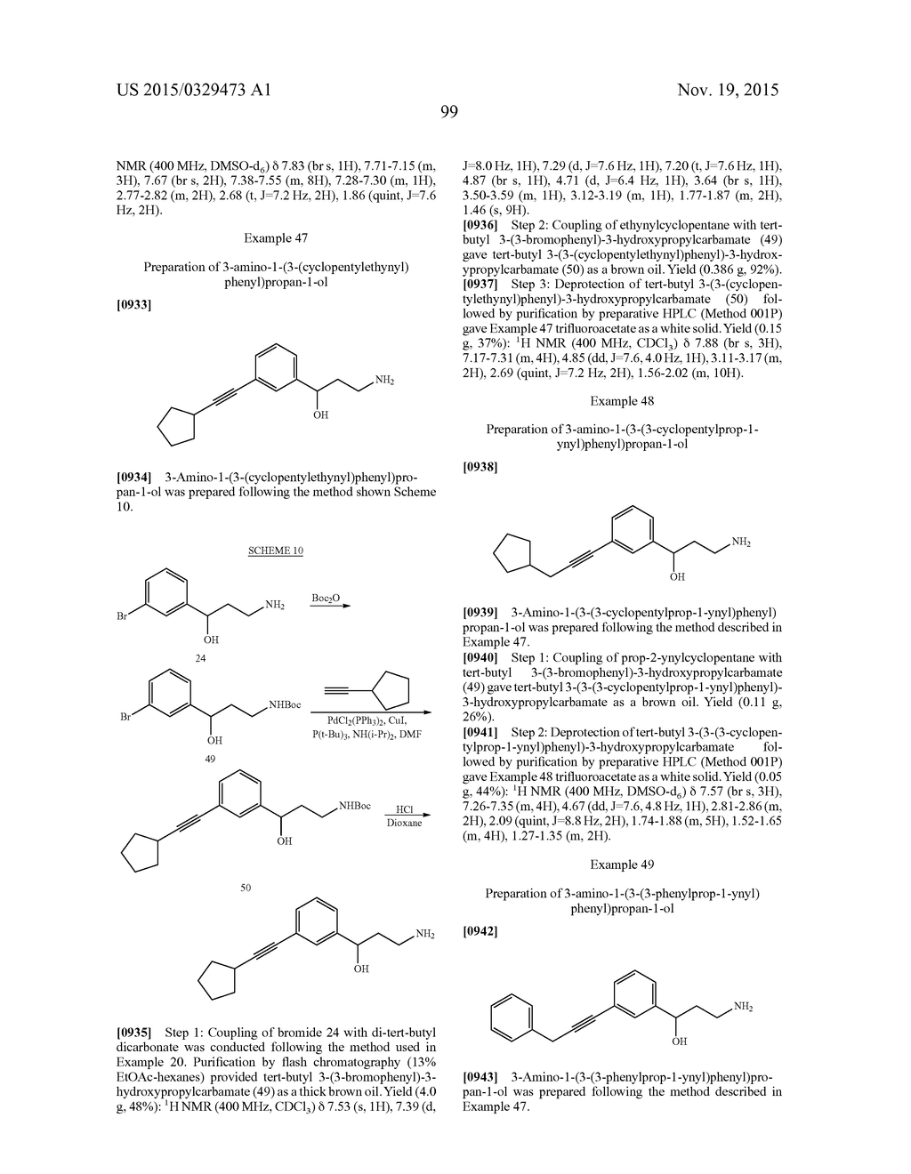 ALKYNYL PHENYL DERIVATIVE COMPOUNDS FOR TREATING OPHTHALMIC DISEASES AND     DISORDERS - diagram, schematic, and image 114