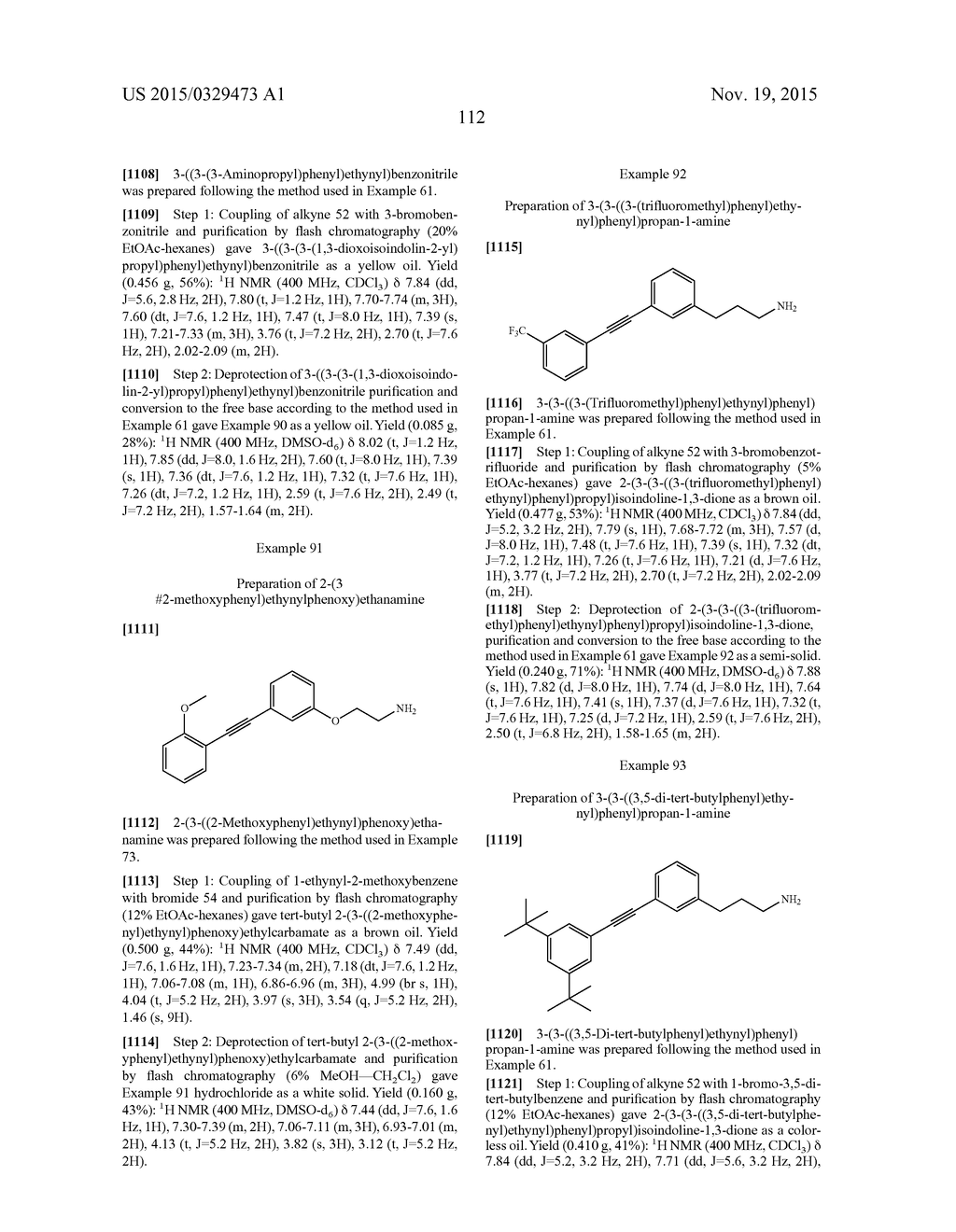 ALKYNYL PHENYL DERIVATIVE COMPOUNDS FOR TREATING OPHTHALMIC DISEASES AND     DISORDERS - diagram, schematic, and image 127