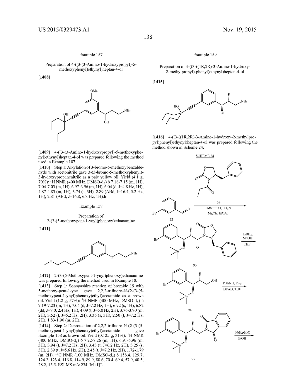 ALKYNYL PHENYL DERIVATIVE COMPOUNDS FOR TREATING OPHTHALMIC DISEASES AND     DISORDERS - diagram, schematic, and image 153