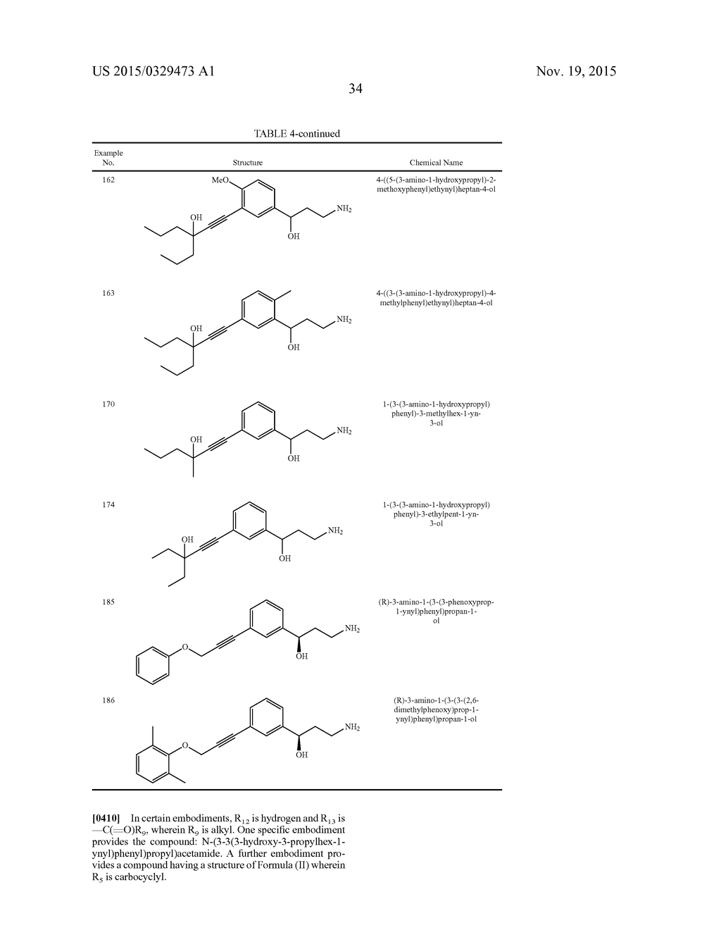 ALKYNYL PHENYL DERIVATIVE COMPOUNDS FOR TREATING OPHTHALMIC DISEASES AND     DISORDERS - diagram, schematic, and image 49