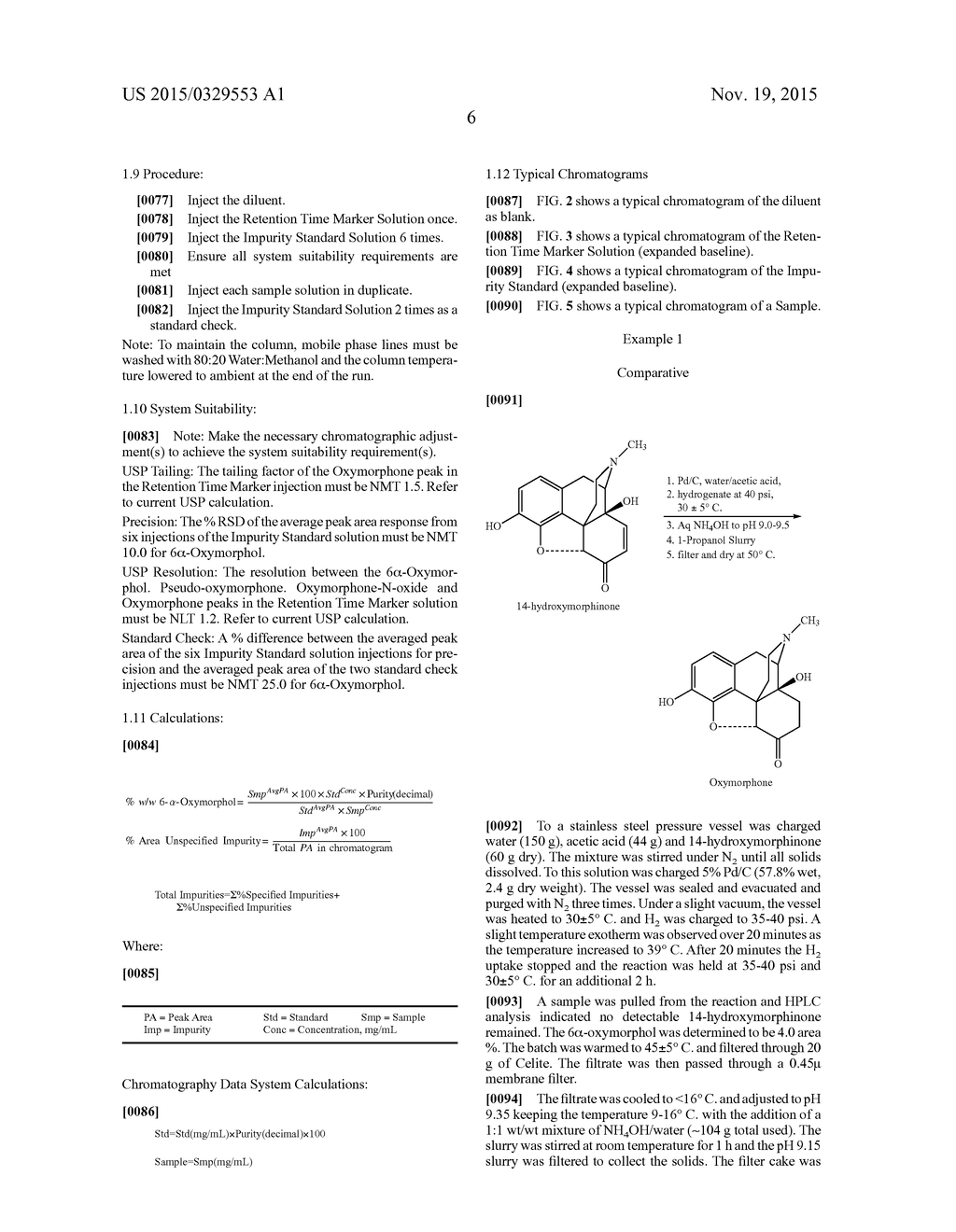 Process for the preparation of oxymorphone alkaloid and oxymorphone salts - diagram, schematic, and image 10