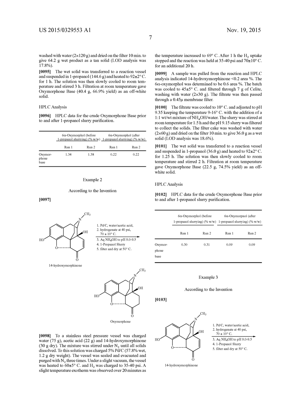 Process for the preparation of oxymorphone alkaloid and oxymorphone salts - diagram, schematic, and image 11