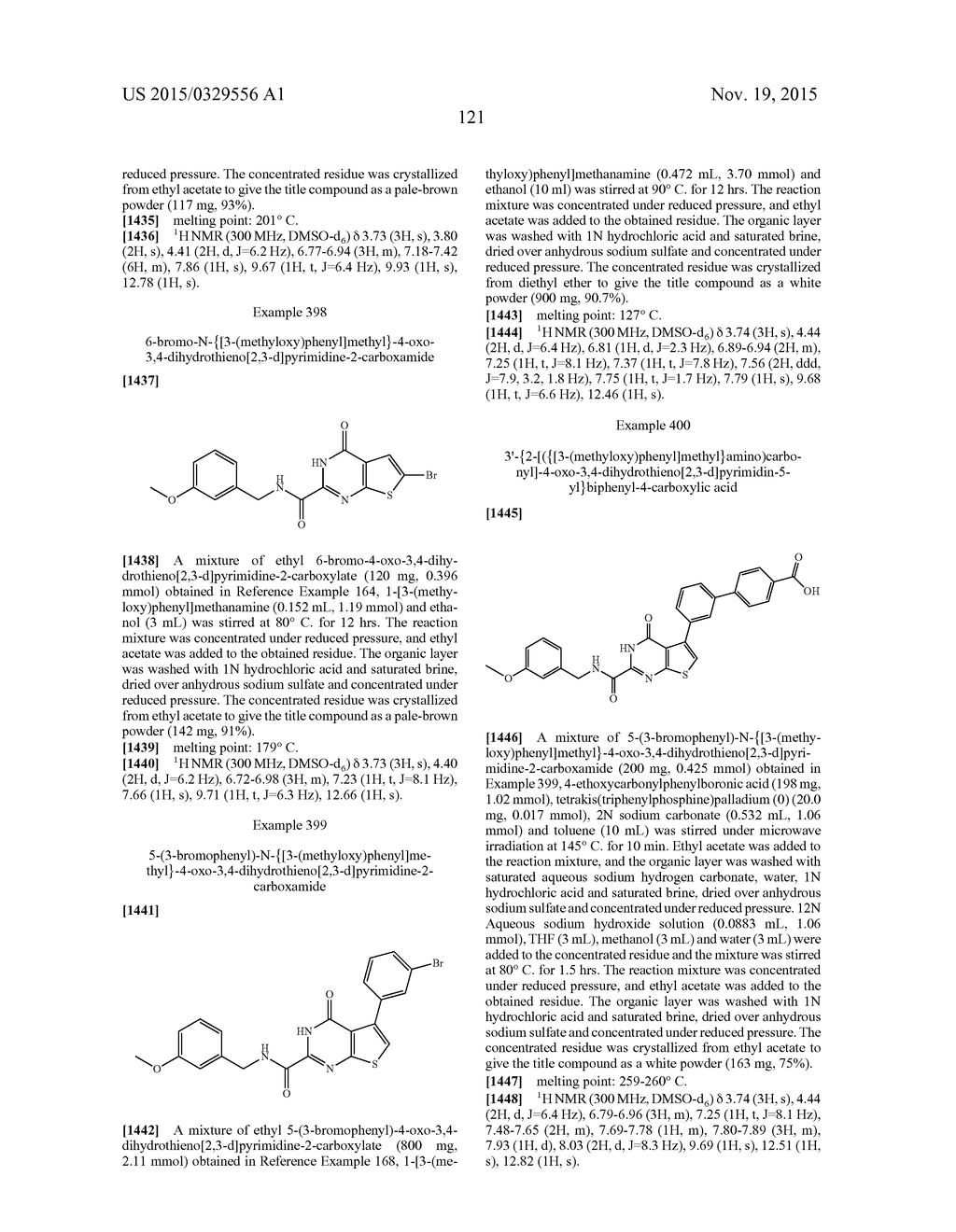 SUBSTITUTED 2- AMIDOQUINAZOL-4-ONES AS MATRIX METALLOPROTEINASE-13     INHIBITORS - diagram, schematic, and image 121