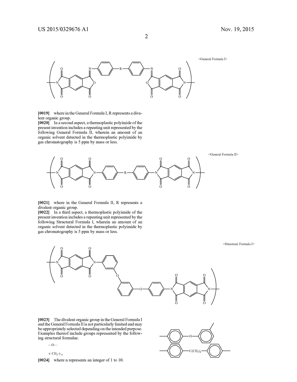 THERMOPLASTIC POLYIMIDE, THERMOPLASTIC POLYIMIDE FOAM BODY, AND METHOD FOR     PRODUCING THE SAME - diagram, schematic, and image 07