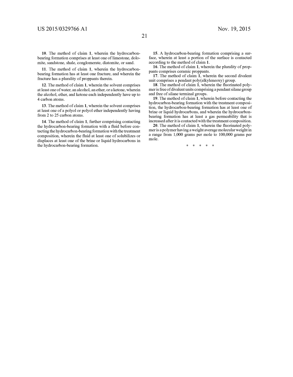 METHOD OF CONTACTING HYDROCARBON-BEARING FORMATIONS WITH FLUORINATED IONIC     POLYMERS - diagram, schematic, and image 25